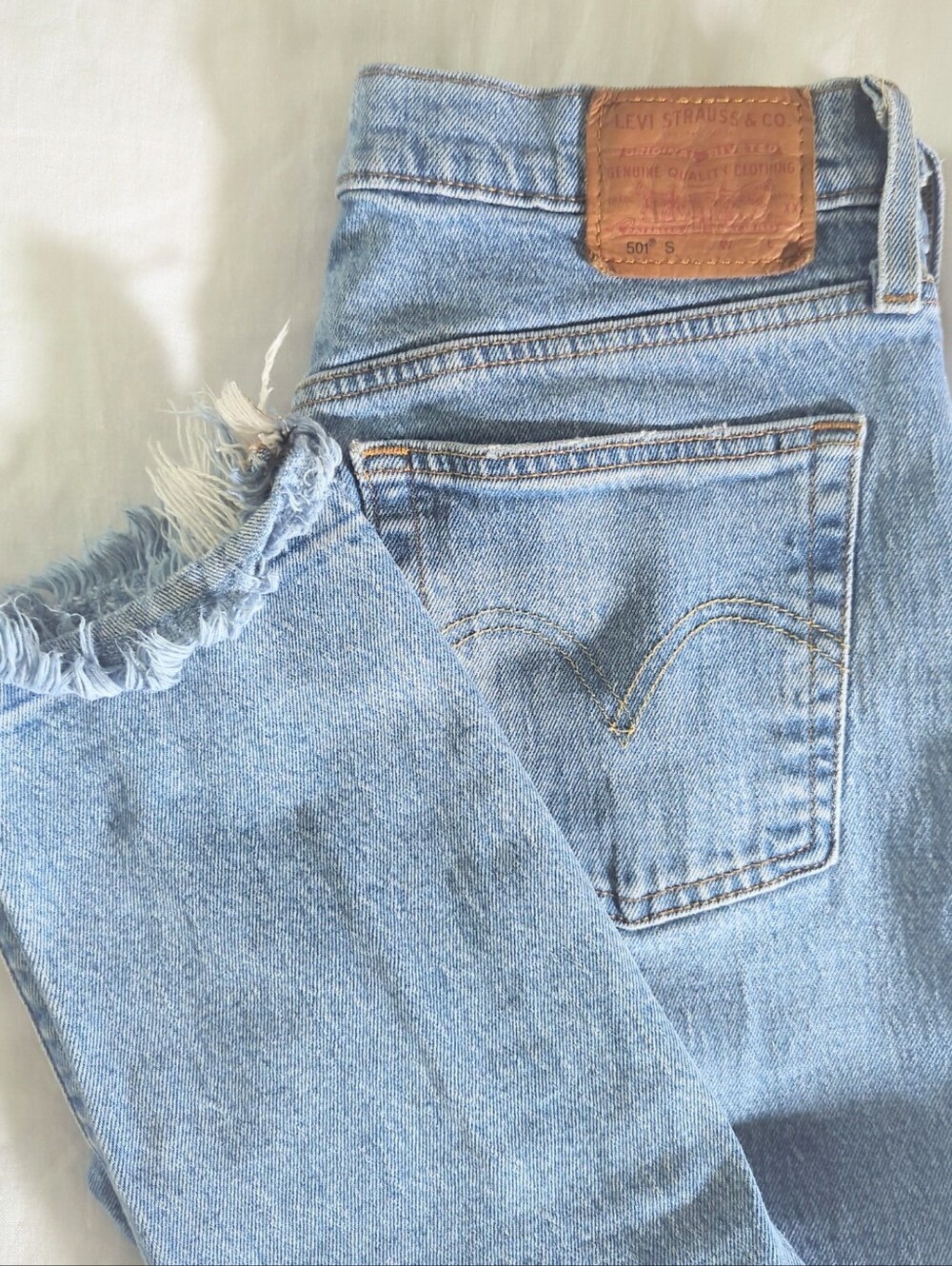Levi's | 501 Skinny Light Blue Denim Jeans | Women's W28 L28